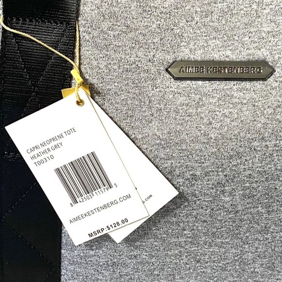 🆕 Aimee Kestenberg Capri Neoprene Tote - Picture 3 of 9